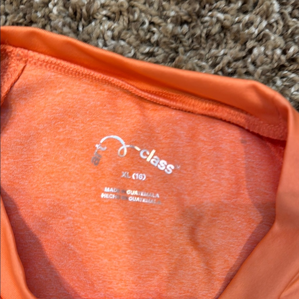 Orange Short Sleeve Rash Guard - Picture 2 of 5